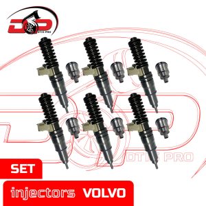 85003935 D11F EPA07 - SET OF PREMIUM REMAN DIESEL INJECTORS – 6 Injectors Set Injector Sleeve included – $1,500.00 + $600.00 Core Free Shipping in all orders