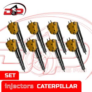 20R0758 (3412 / 3408) – Set of Premium Reman Diesel Injectors – 8 Injectors set – $3,600.00 + $1,600.00 Core Charge Free Shipping in all orders