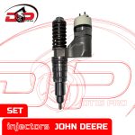 EX631011 - Set of Premium Reman Diesel Injectors - John Deere - 6 Injectors set – $2,100.00+$1,200.00 Core Charge Free Shipping in all orders - Image 2