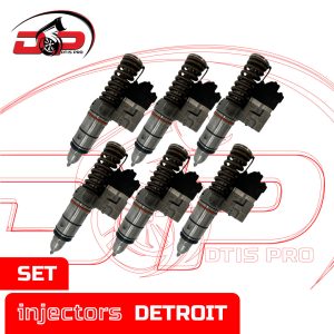 5237821 (S-60 12.7) - SET OF PREMIUM REMAN DIESEL INJECTORS - 6 Injectors Set - $1500.00 + $600.00 Core Free Shipping in all orders