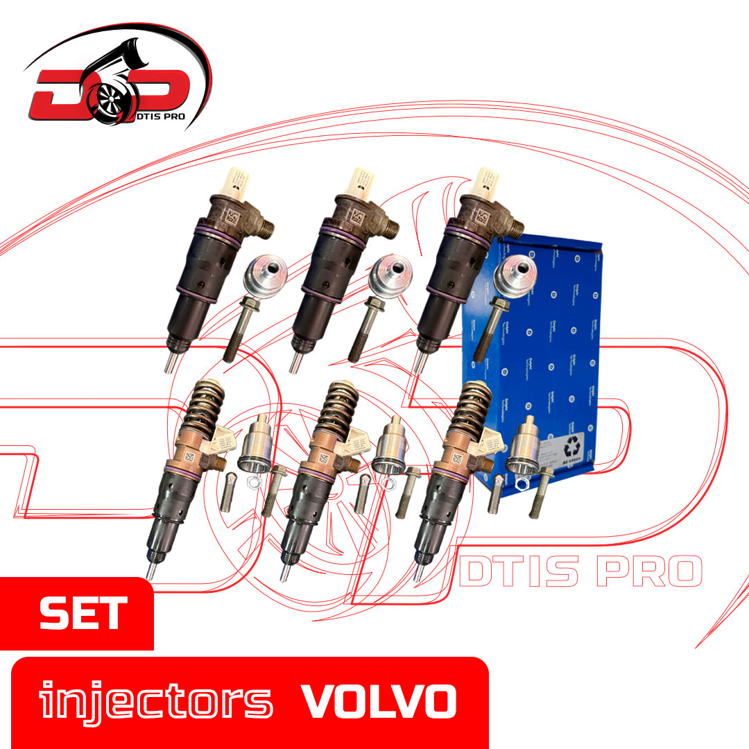 0 85150916 D13M High Pressure By Delphi – SET OF DIESEL INJECTORS – 6 Injectors Set – $4,200.00 + $1200.00 Core Free Shipping in all orders - Image 1