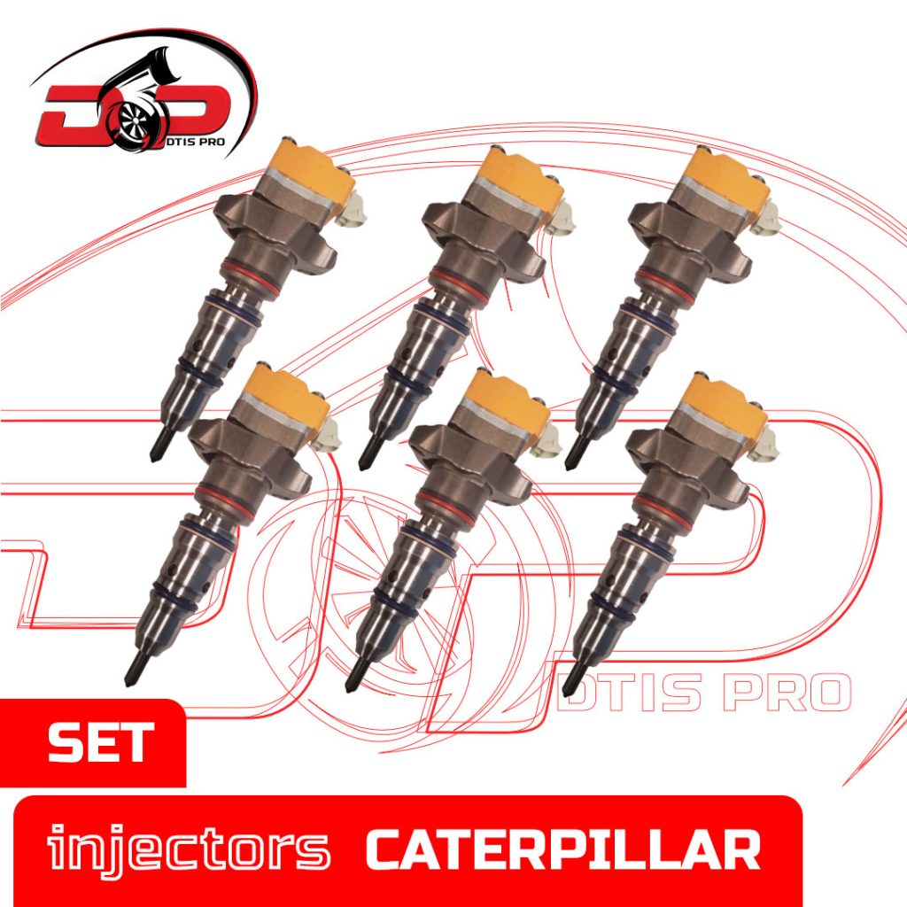 10R1306 (3126) - Set of Premium Reman Diesel Injectors - 6 Injectors Set - $1,200.00+$900.00 Core Free Shipping in all orders