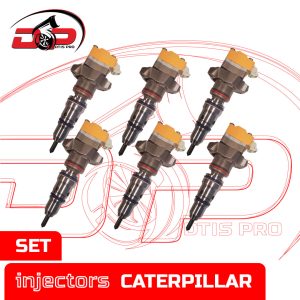 10R1306 (3126) - Set of Premium Reman Diesel Injectors - 6 Injectors Set - $1,200.00+$900.00 Core Free Shipping in all orders
