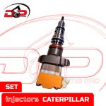 10R1306 (3126) - Set of Premium Reman Diesel Injectors - 6 Injectors Set - $1,200.00+$900.00 Core Free Shipping in all orders - Image 2