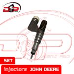 EX631010 - Set of Premium Reman Diesel Injectors - John Deere - 6 Injectors set – $2,100.00+$1,200.00 Core Charge Free Shipping in all orders - Image 2