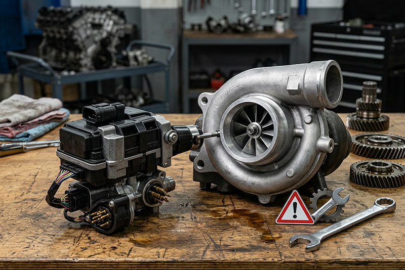 Electronic Actuator for Turbo Diesel Problems